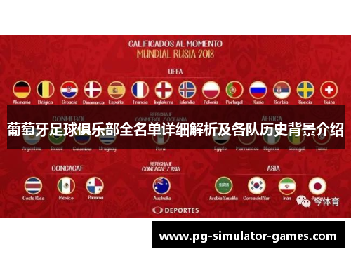 葡萄牙足球俱乐部全名单详细解析及各队历史背景介绍